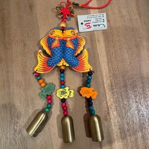 Fish Wind Chime with Bells